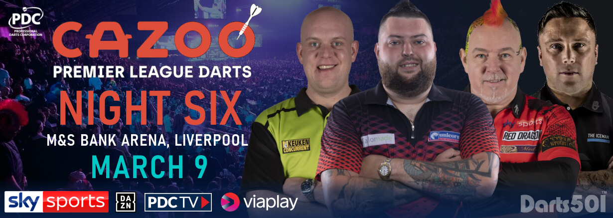 Cazoo Darts: Six Betting Preview