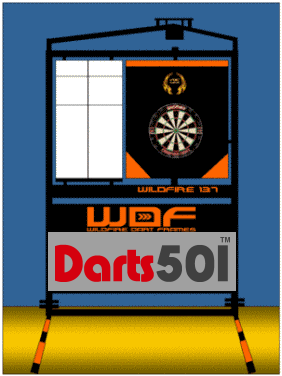Wildfire Dart Frame Animaition- Darts501.com