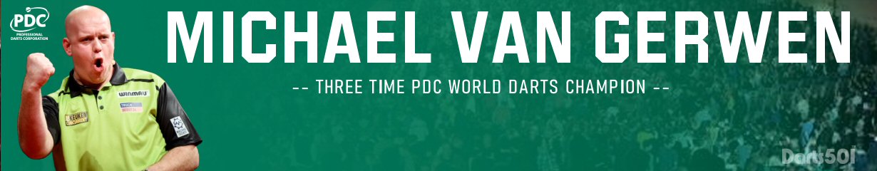 Michael van Gerwen - Three Time PDC World Darts Champiom