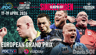 PDC German Darts Grand Prix, April 17-19, 2026