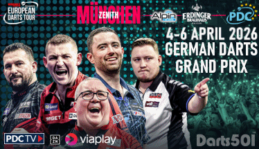 PDC German Darts Grand Prix, April 4-6, 2026