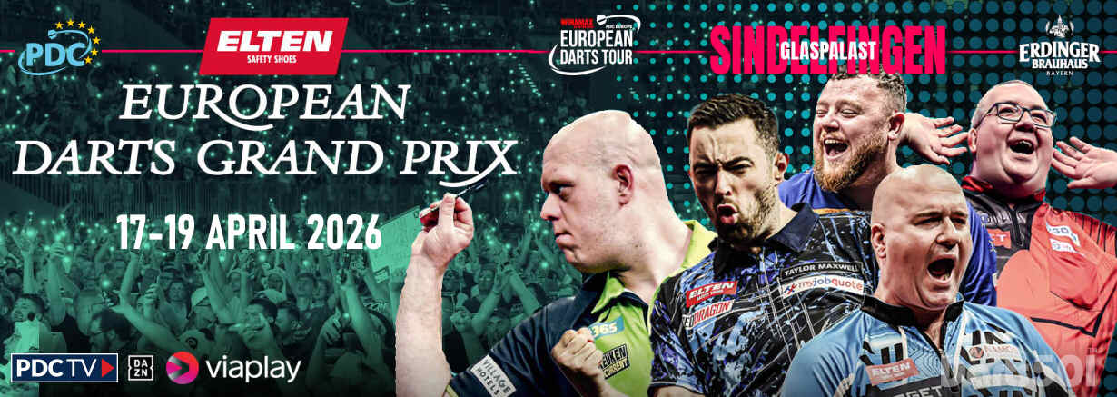 PDC European Darts Tour Grand Prix - ET5 April 17-19